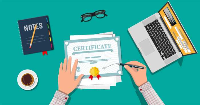 Businessman certifikat illustrationer accretions accreditation diploma ribbons easiest vektorer